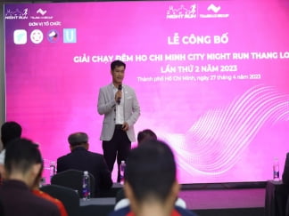 Công bố giải chạy ‘Ho Chi Minh City Night Run Thang Loi Group 2023’