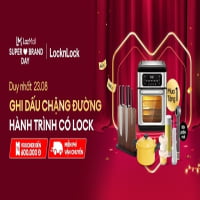 Ghi dấu chặng đường – Hành trình có Lock – Sale rực rỡ lên đến 50%++ tại Lazada