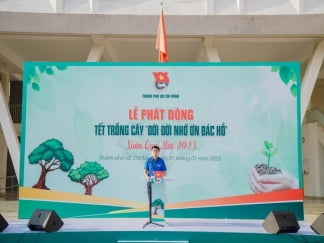 Thành Đoàn TP. HCM phát động ‘Tết trồng cây’