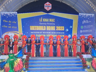 Khai mạc Triển lãm quốc tế Vietbuild Home 2023 có sự tham gia của gần 1.000 gian hàng