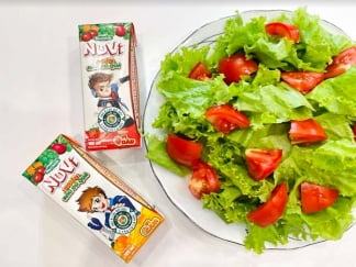 Nutifood tiên phong ra mắt nước uống rau củ quả bổ sung chất xơ cho trẻ em