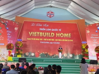 Khai mạc Triển lãm VIETBUILD HOME 2022 tại Tp.Hồ Chí Minh