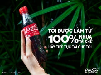 Góp phần thúc đẩy kinh tế tuần hoàn, Coca-Cola Việt Nam ra mắt chai làm từ 100% nhựa tái chế trên toàn quốc