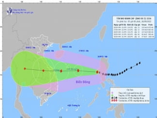 CẬP NHẬT: TIN BÃO SỐ 4 (BÃO NORU) VÀ CÁC CHỈ ĐẠO ỨNG PHÓ