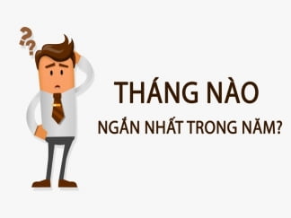 Tháng nào ngắn nhất trong năm?