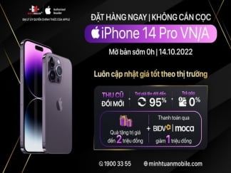 Hơn 39.000 người đăng ký mua iPhone 14 Series tại Minh Tuấn Mobile 