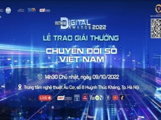 Vinh danh 5 hạng mục tại Giải thưởng Chuyển đổi số Việt Nam 2022